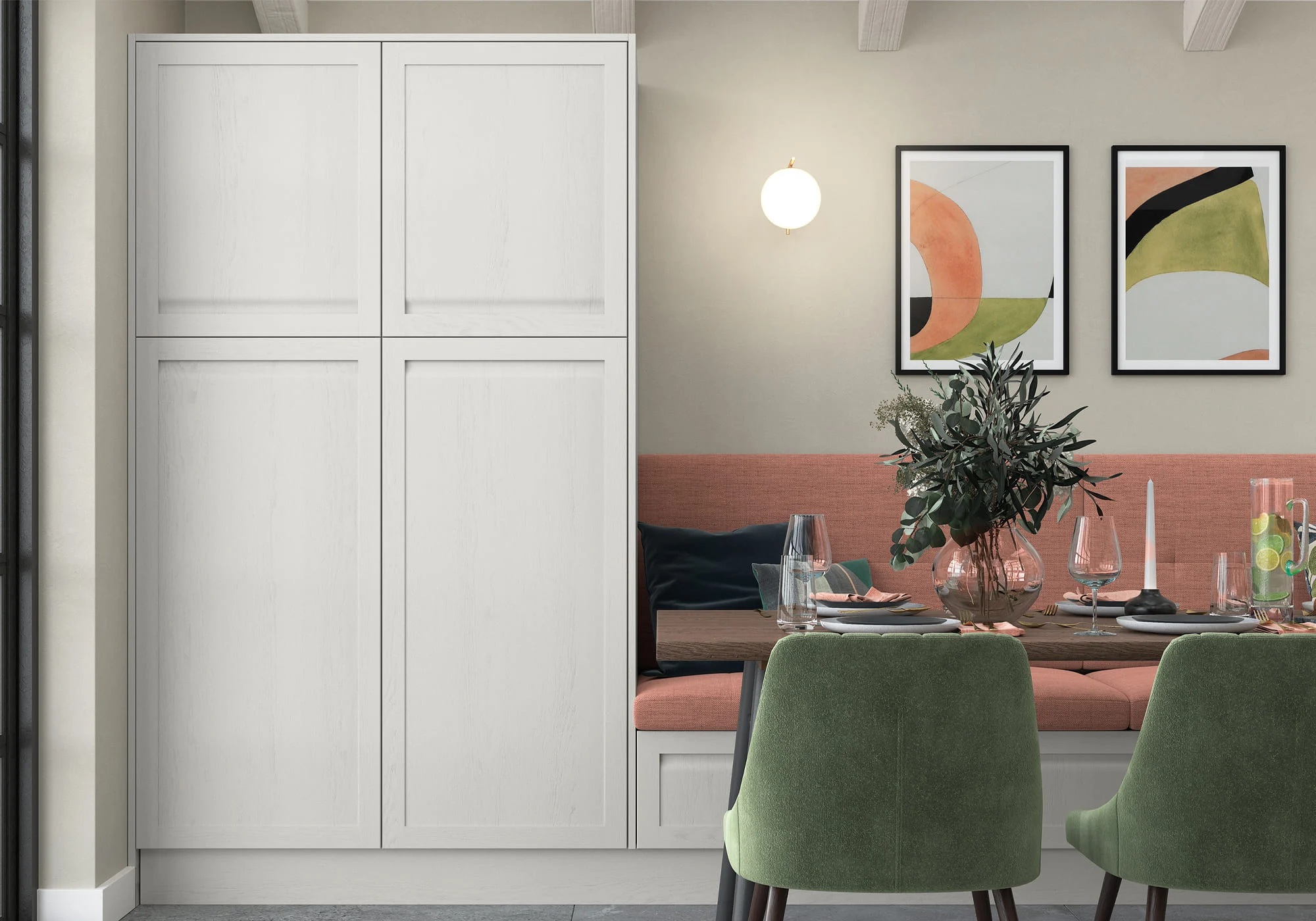 Harborne in Stone tall unit