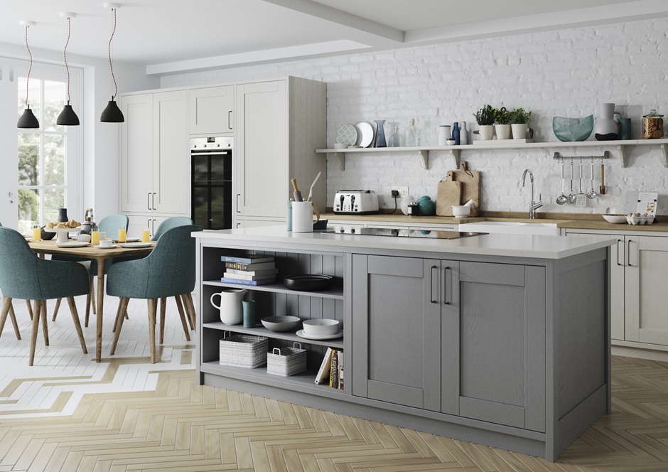 Madison in Light Grey and Dust Grey